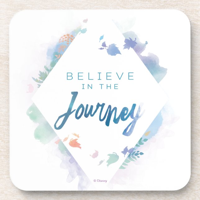 Frozen 2: Believe In The Journey Beverage Coaster (Front)