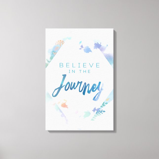 Frozen 2: Believe In The Journey Canvas Print (Front)