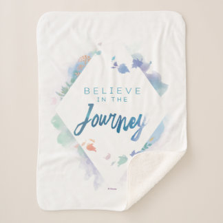 Frozen 2: Believe In The Journey Sherpa Blanket