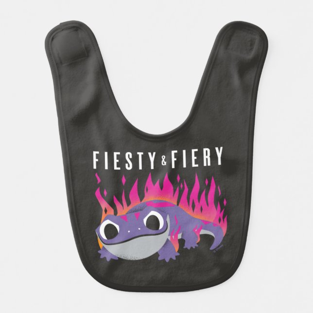 Frozen 2 | Bruni - Fiesty & Fiery Baby Bib (Front)