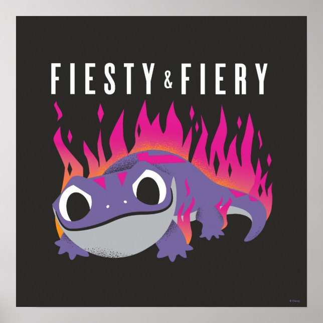 Frozen 2 | Bruni - Fiesty & Fiery Poster (Front)