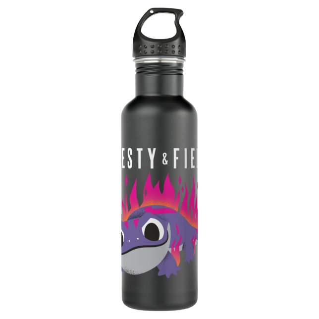 Frozen 2 | Bruni - Fiesty & Fiery Stainless Steel Water Bottle (Front)