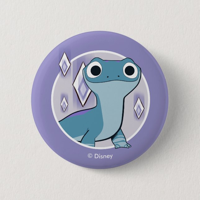 Frozen 2 | Bruni & Fire Elements Button (Front)