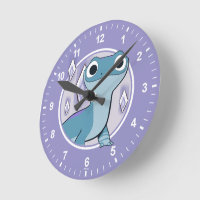 Clock; high quality Disneys Frozen Bruni handmade resin clock