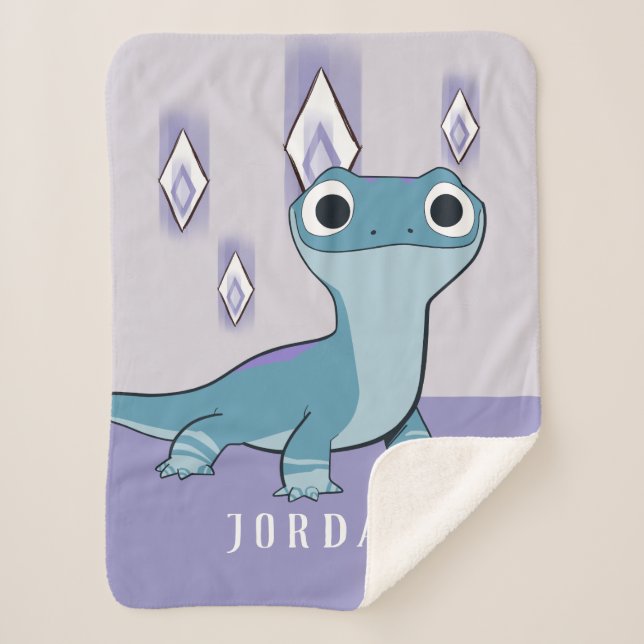 Frozen 2 | Bruni & Fire Elements Sherpa Blanket (Front)