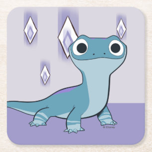 Frozen 2 Bruni & Fire Elements Square Paper Coaster