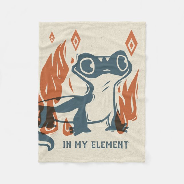 Frozen 2 | Bruni - In My Element Fleece Blanket (Front)