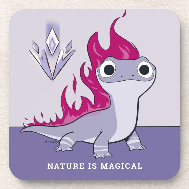 Frozen 2 | Bruni - Nature Is Magical Beverage Coaster (Front)