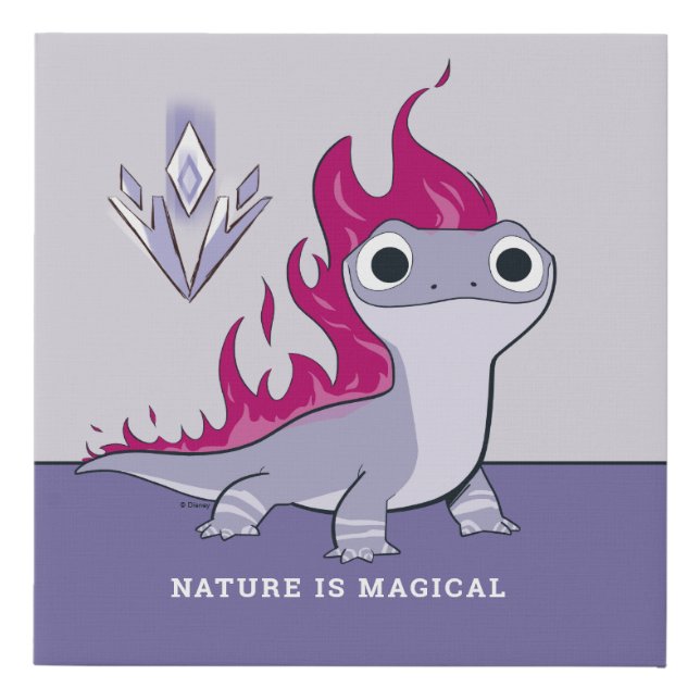 Frozen 2 | Bruni - Nature Is Magical Faux Canvas Print (Front)
