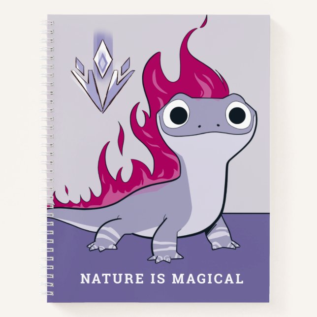 Frozen 2 | Bruni - Nature Is Magical Notebook (Front)
