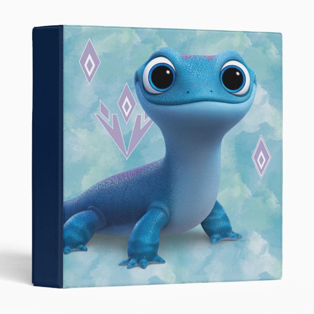 Frozen 2 | Bruni the Fire Spirit 3 Ring Binder (Front/Spine)