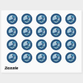 Frozen 2 | Bruni the Fire Spirit Classic Round Sticker (Sheet)