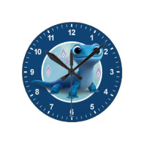 Frozen 2 | Bruni the Fire Spirit Round Clock