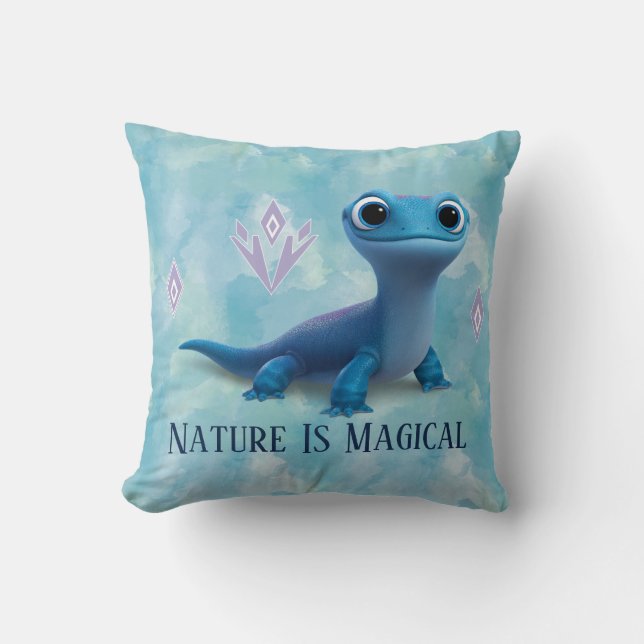 Frozen 2 | Bruni the Fire Spirit Throw Pillow (Front)