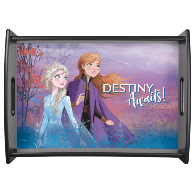 Frozen 2: Elsa & Anna | Destiny Awaits! Serving Tray (Front)