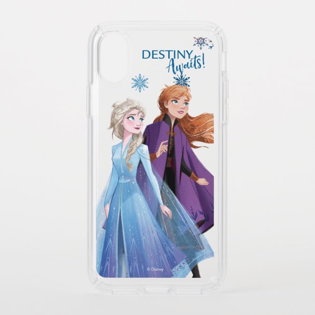 Frozen 2: Elsa & Anna | Destiny Awaits! Speck iPhone XS Case (Front)