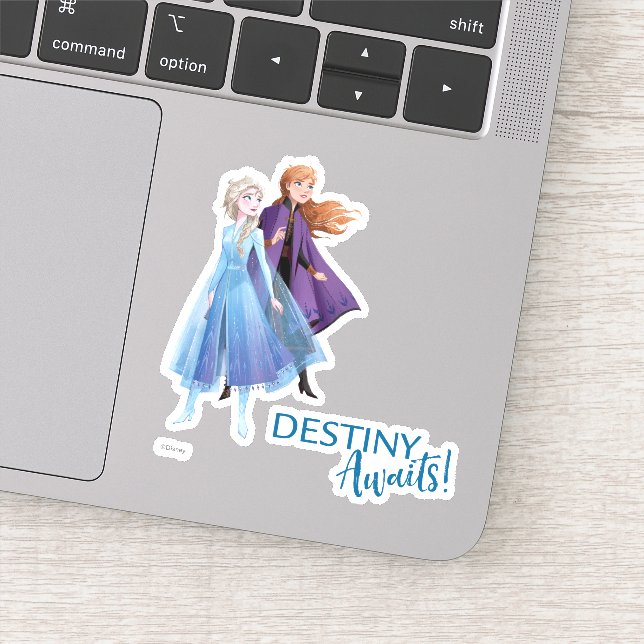 Frozen 2: Elsa & Anna | Destiny Awaits! Sticker (Detail)