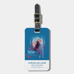 Frozen 2: Elsa, Anna, & Olaf Believe Luggage Tag