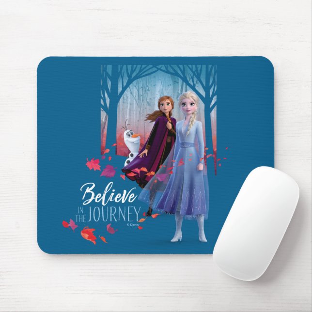 Frozen 2: Elsa, Anna, & Olaf | Believe Mouse Pad (With Mouse)