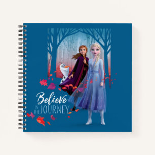 Frozen 2: Elsa, Anna, & Olaf Believe Notebook