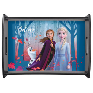 Frozen 2: Elsa, Anna, & Olaf Believe Serving Tray