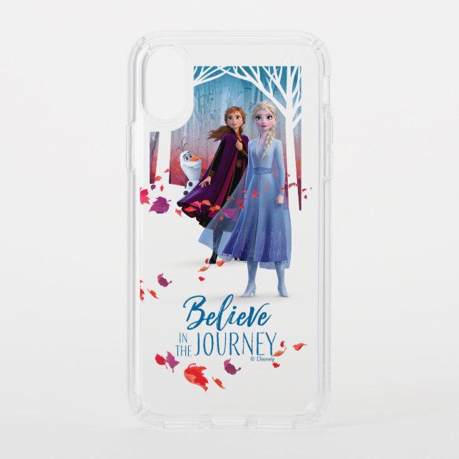 Frozen 2: Elsa, Anna, & Olaf | Believe Speck iPhone XS Case (Front)
