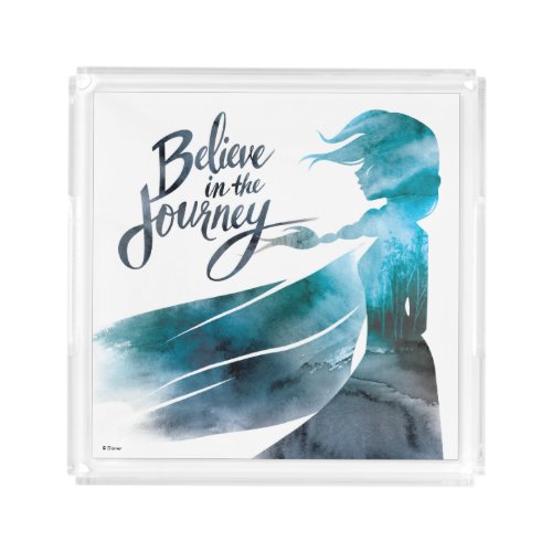 Frozen 2 Elsa  Believe in the Journey Acrylic Tray