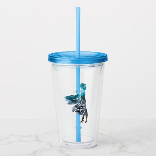 Frozen 2 Elsa  Believe in the Journey Acrylic Tumbler