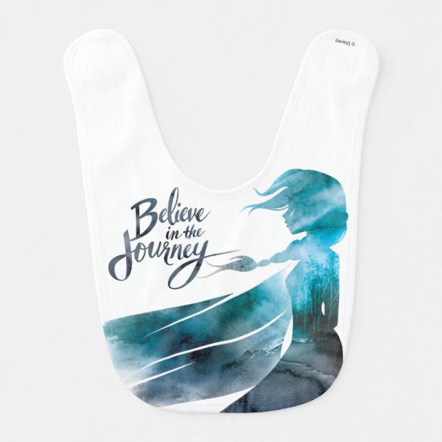 Frozen 2: Elsa | Believe in the Journey Baby Bib (Front)