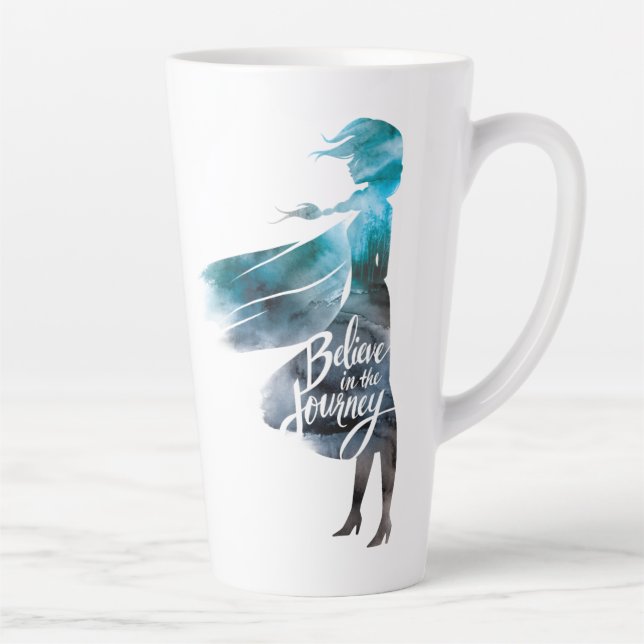 Frozen 2: Elsa | Believe in the Journey Latte Mug (Right)