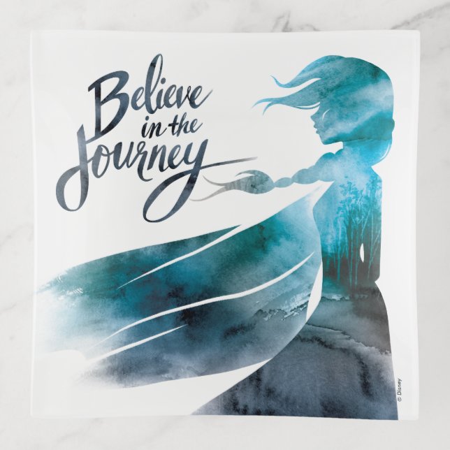 Frozen 2: Elsa | Believe in the Journey Trinket Tray (Front)