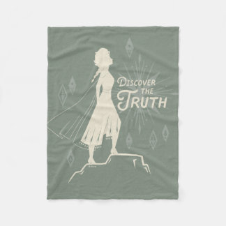 Frozen 2: Elsa | Discover The Truth Fleece Blanket