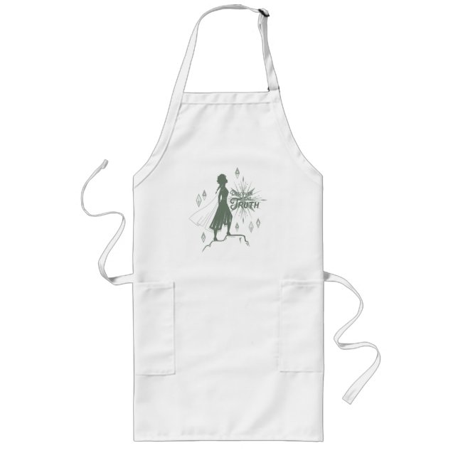 Frozen 2: Elsa | Discover The Truth Long Apron (Front)