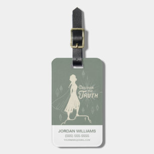 Frozen 2: Elsa Discover The Truth Luggage Tag