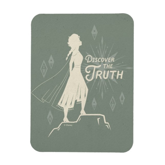 Frozen 2: Elsa | Discover The Truth Magnet (Vertical)