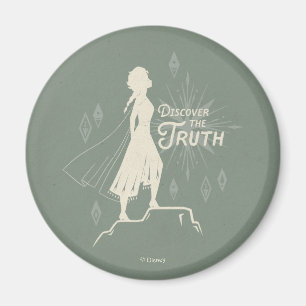 Frozen 2: Elsa   Discover The Truth Magnet