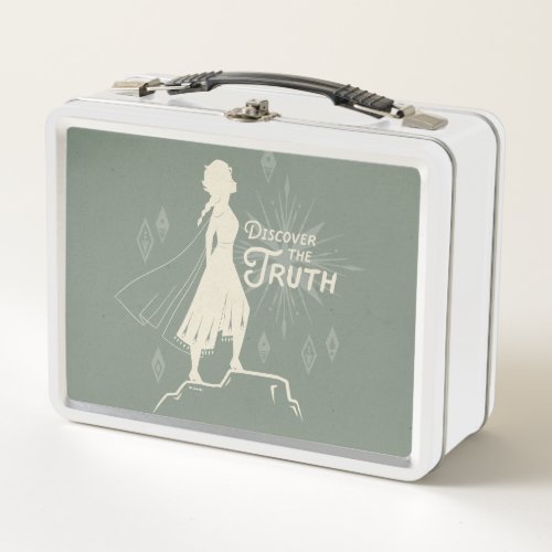 Frozen 2 Elsa  Discover The Truth Metal Lunch Box