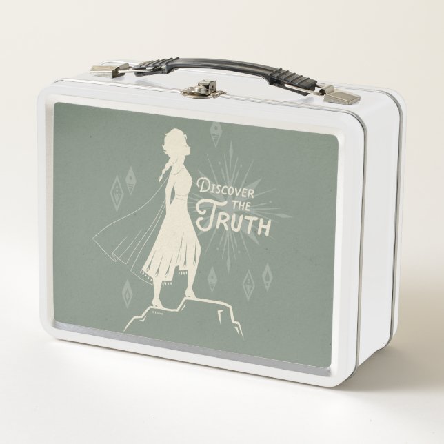 Frozen 2: Elsa | Discover The Truth Metal Lunch Box (Front)