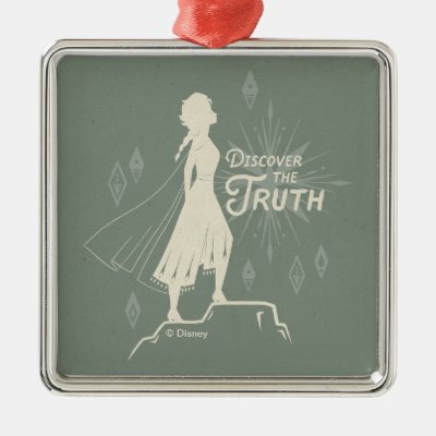 Frozen 2: Elsa | Discover The Truth Metal Ornament