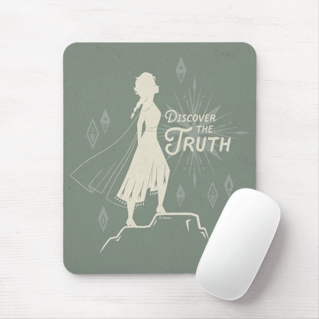 Frozen 2: Elsa | Discover The Truth Mouse Pad (With Mouse)