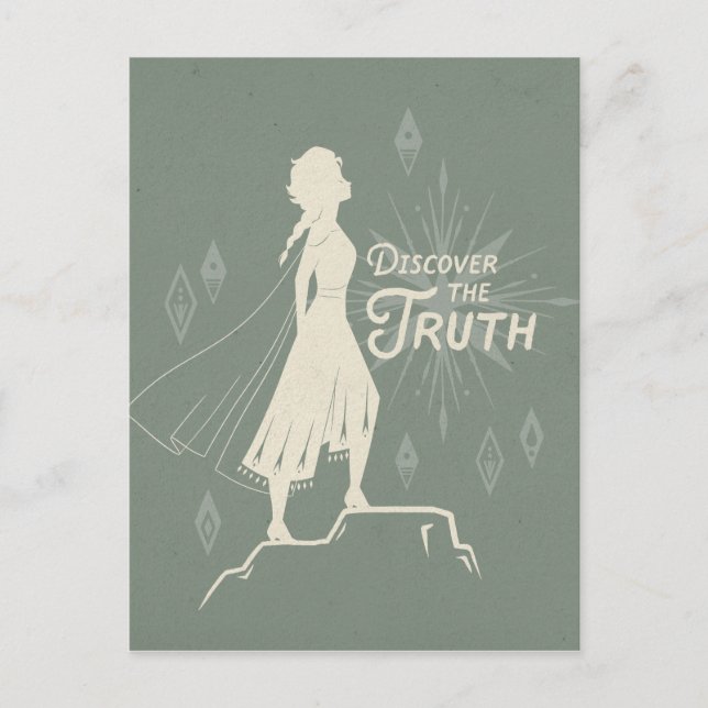 Frozen 2: Elsa | Discover The Truth Postcard (Front)