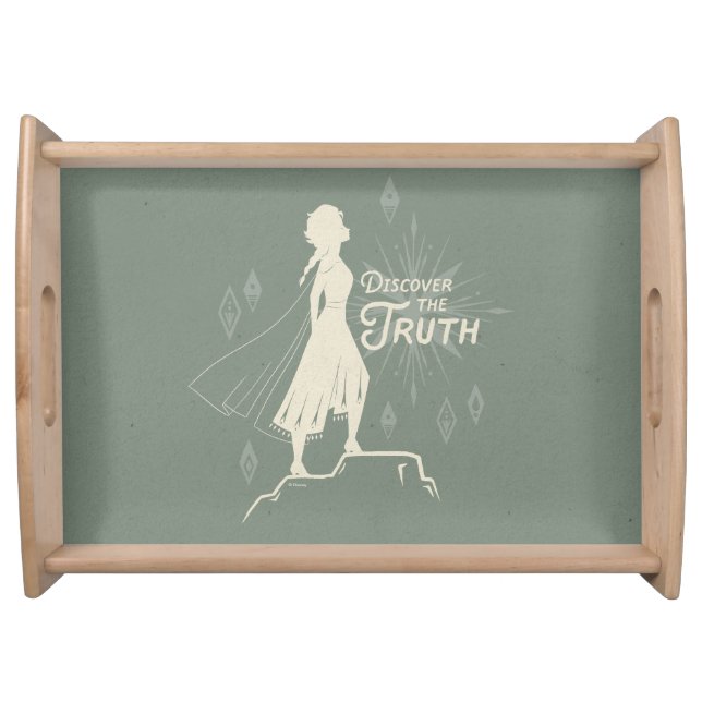 Frozen 2: Elsa | Discover The Truth Serving Tray (Front)