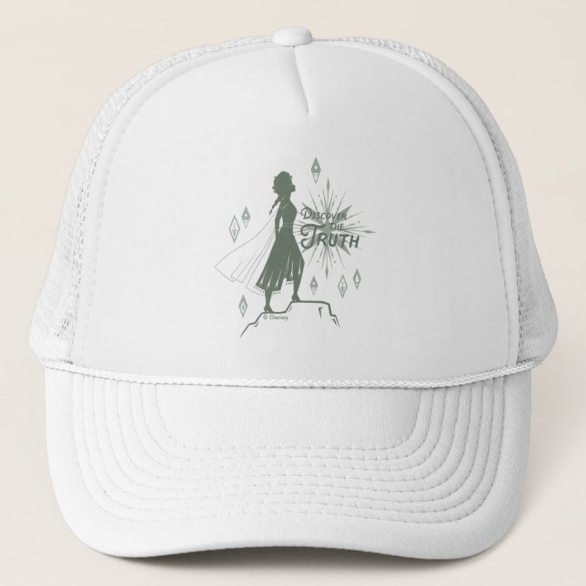 Frozen 2: Elsa | Discover The Truth Trucker Hat (Front)