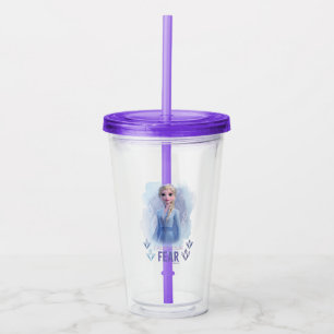 Frozen 2: Elsa Face Your Fear Acrylic Tumbler