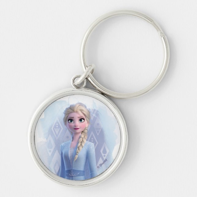 Frozen 2: Elsa | Face Your Fear Keychain (Front)
