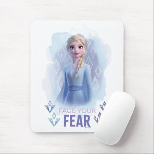 Frozen 2: Elsa Face Your Fear Mouse Pad
