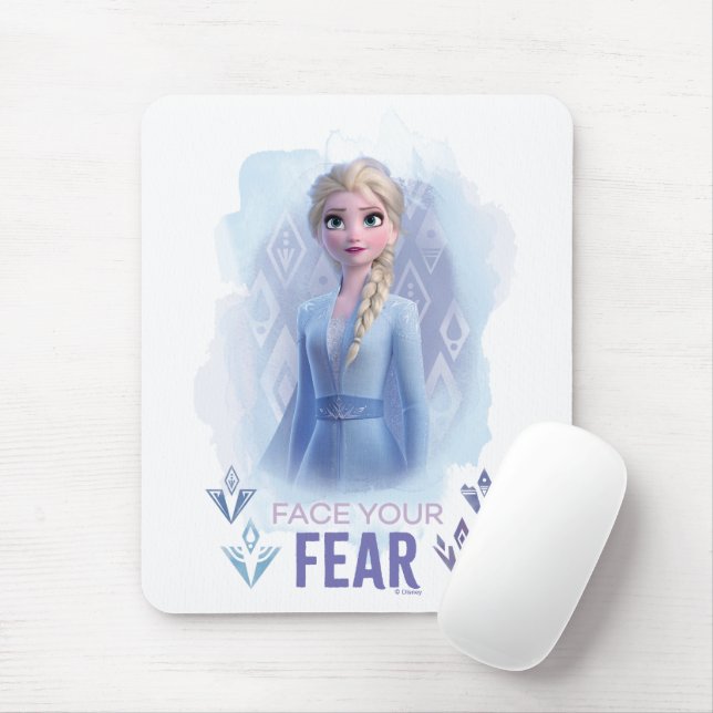 Frozen 2: Elsa | Face Your Fear Mouse Pad (With Mouse)