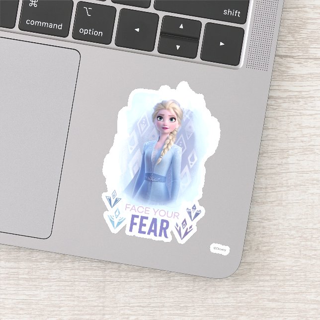 Frozen 2: Elsa | Face Your Fear Sticker (Detail)
