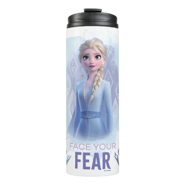 Frozen 2: Elsa | Face Your Fear Thermal Tumbler (Front)