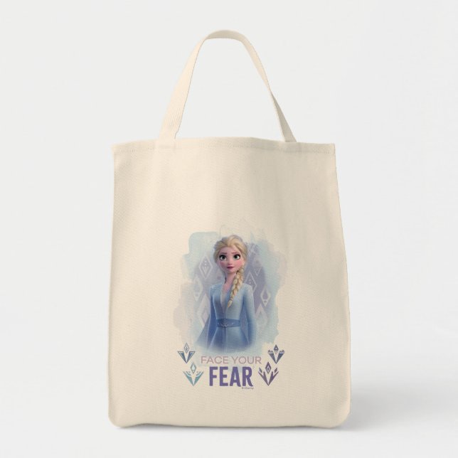 Frozen 2: Elsa | Face Your Fear Tote Bag (Front)